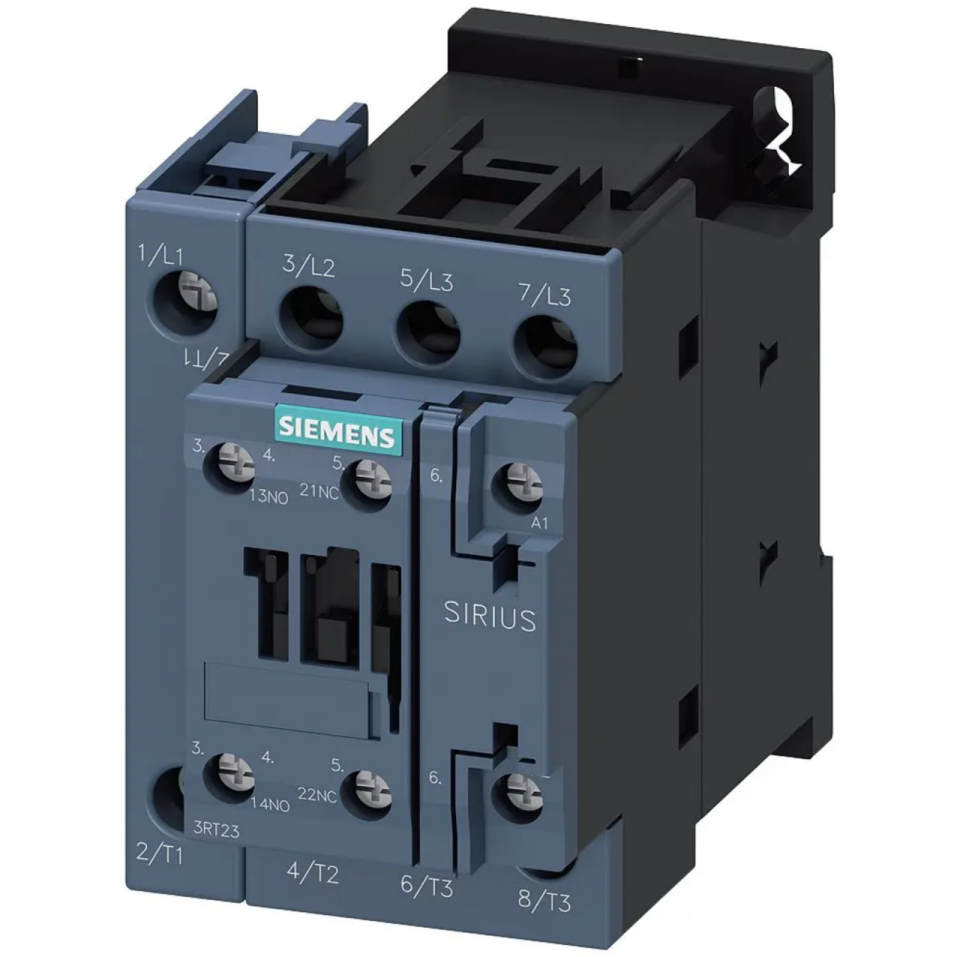 Siemens 40A AC/DC Dört Kutuplu Sirius Kontaktör 3RT2326-1AP00