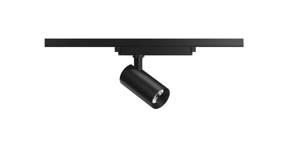 Goya 23 Watt Dimlenebilir Samsung Ledli Ray Spot Mağaza Aydınlatma Armatürü GY 3658 6500K (Beyaz Işık) - Siyah - Dimsiz