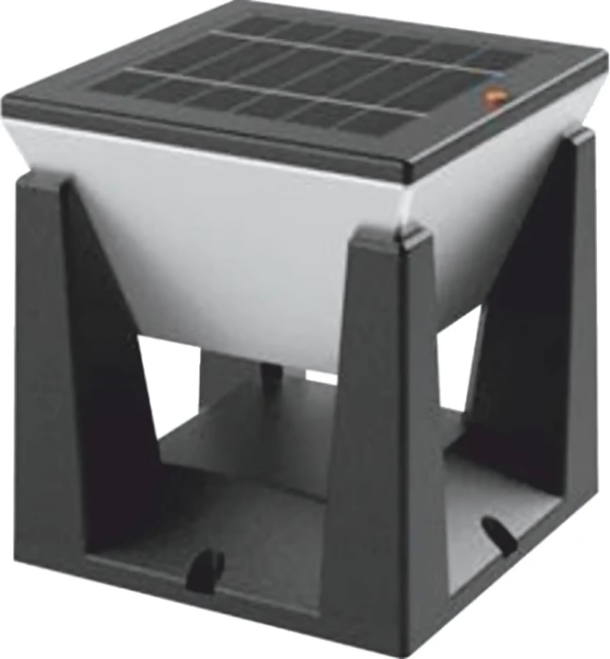 Noas Mars Set Üstü Solar Şarjlı Led Bahçe Aydınlatma Armatürü 75W YL74-7500-S