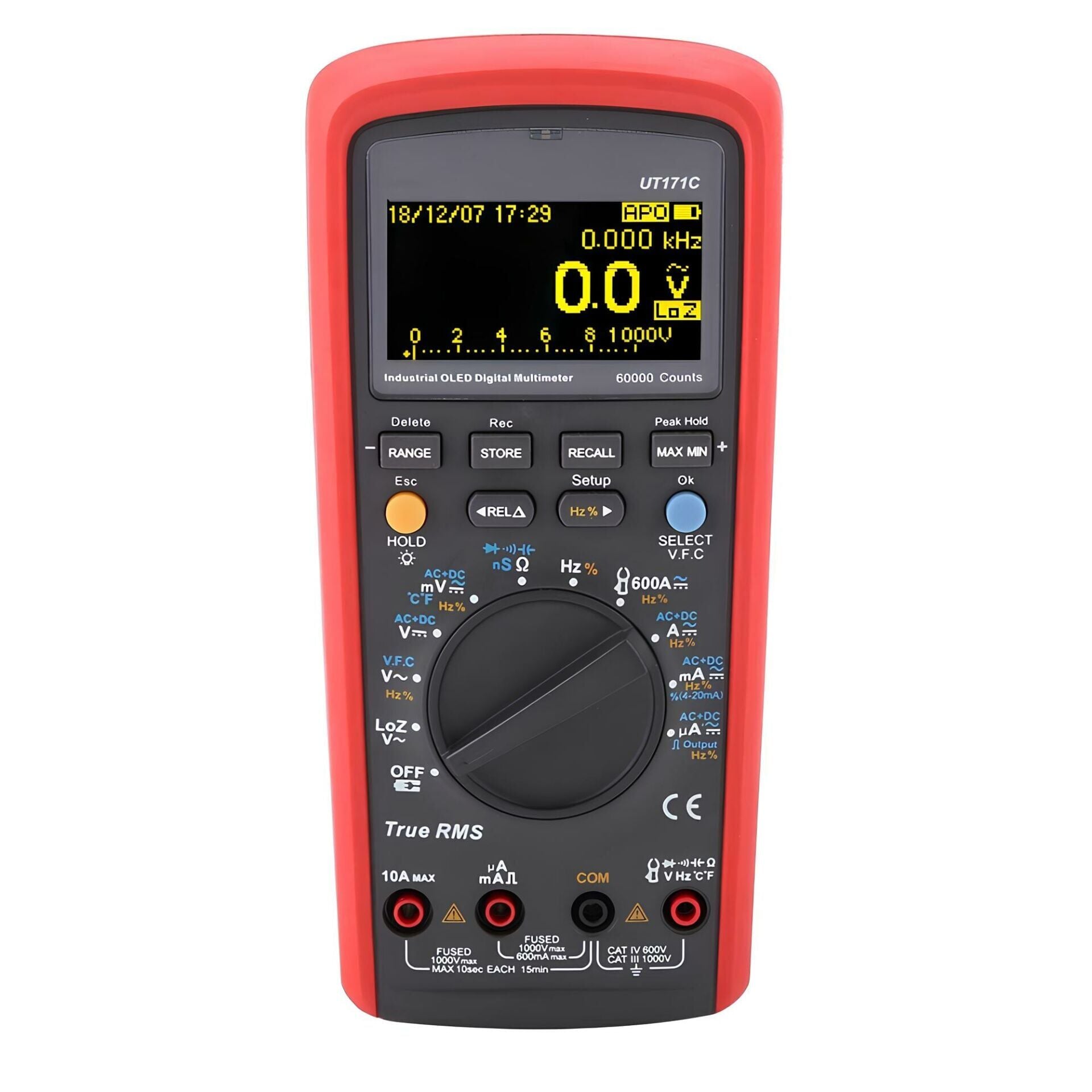 Unit Ut171C Endüstriyel True Rms Dijital Multimetre