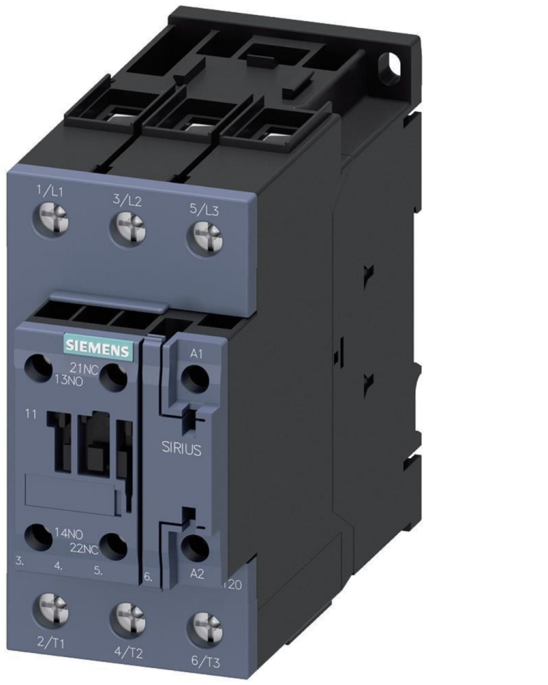 Siemens 51A 22kW AC/DC Sirius Kontaktör 3RT2036-1NB30
