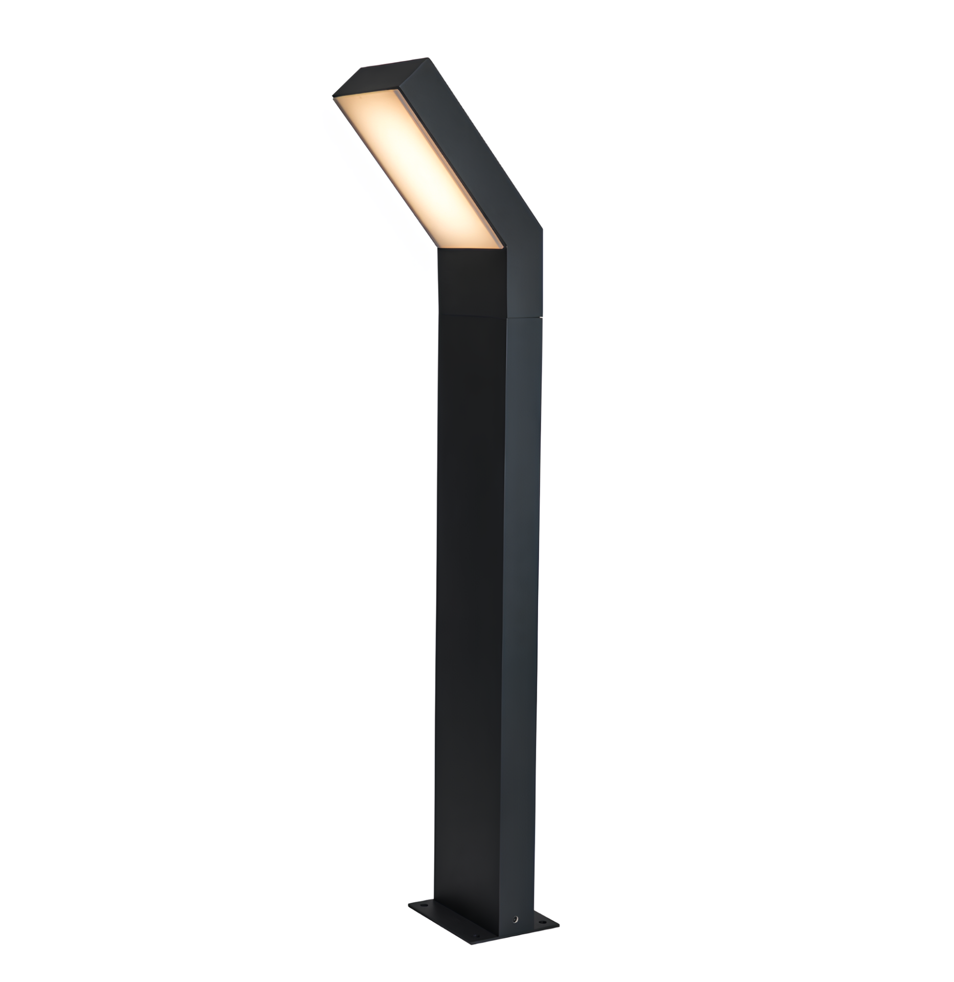 Akdeniz Dış Mekan Modern Bahçe Armatürü Led Yol Aydınlatma Direği 225 Cm 6000K (Beyaz Işık)