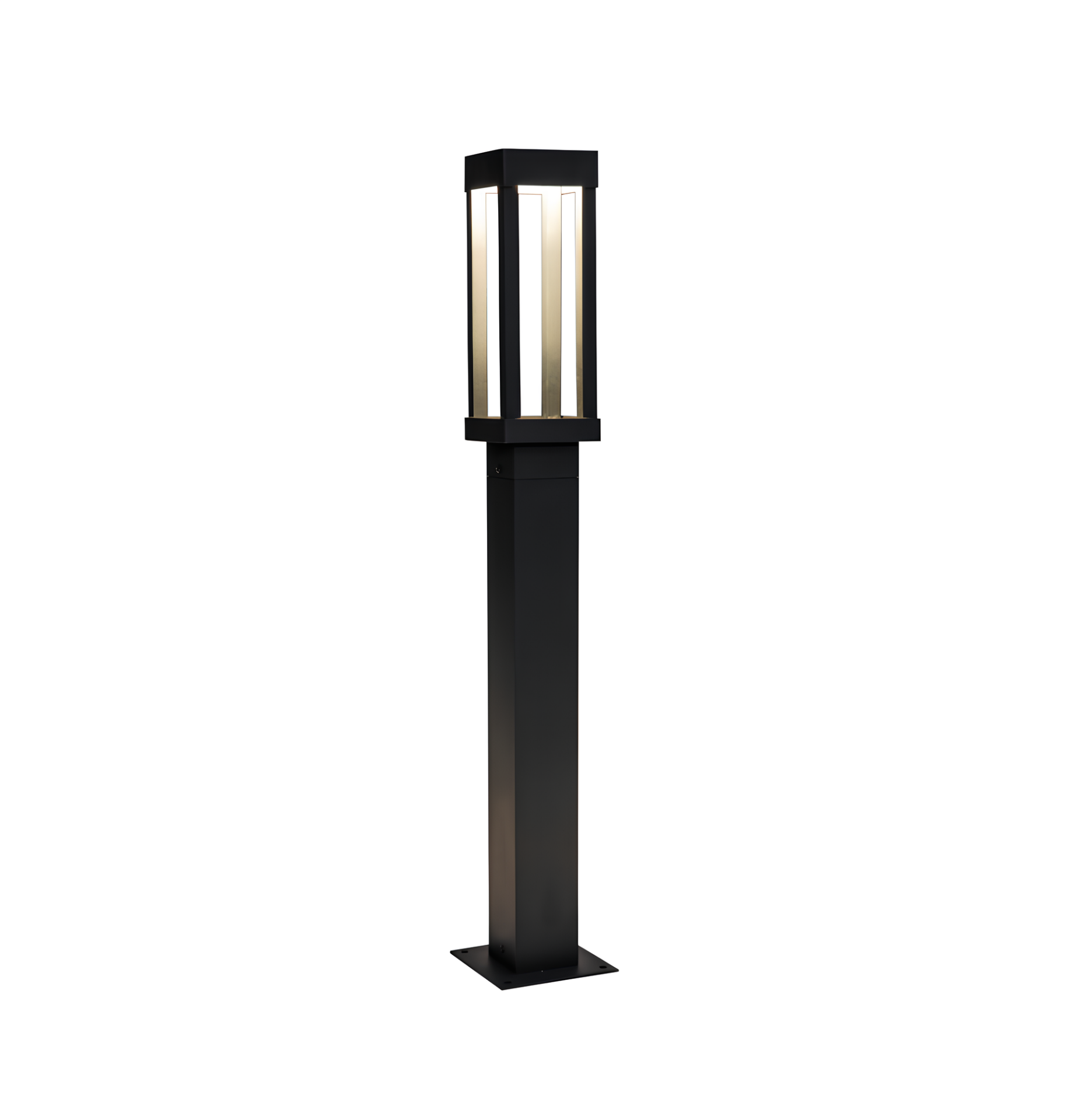 Orhun Dış Mekan Modern Bahçe Armatürü Led Yol Aydınlatma Direği 85 Cm 6000K (Beyaz Işık)