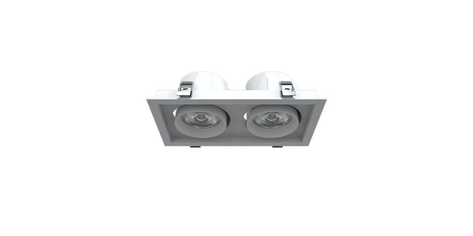 Goya 2x30 Watt Samsung Ledli Kare Cob Led Spot Mağaza Armatürü GY 3052-30