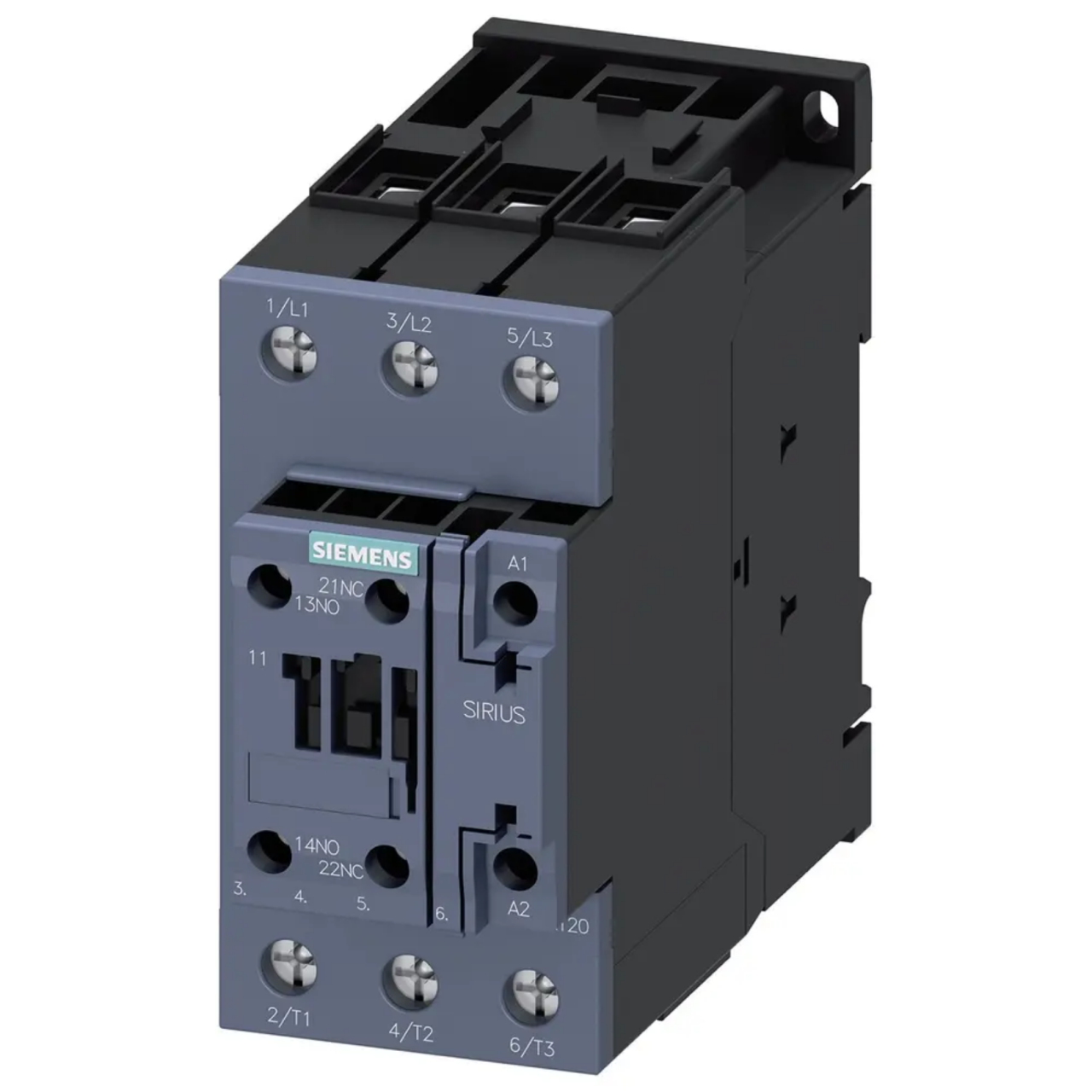 Siemens 80A 37kW 1NO+1NC Sirius Kontaktör 3RT2038-1AP00