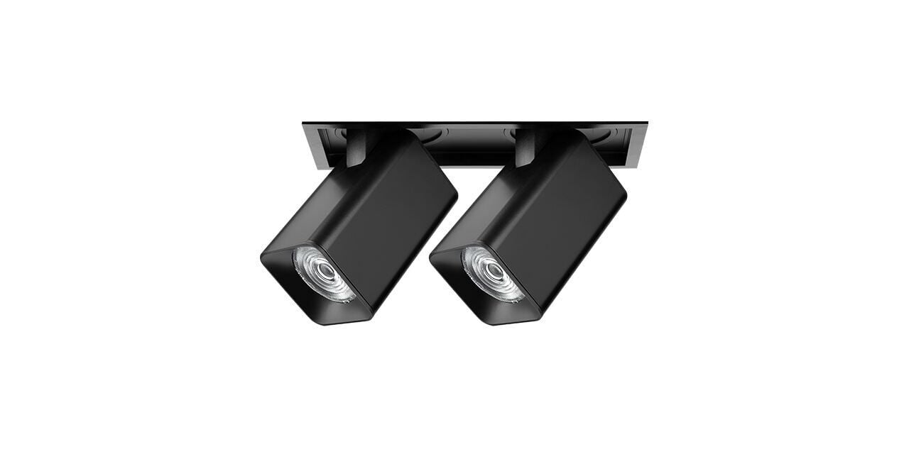 Goya 2x36 Watt Samsung Ledli Kare Cob Led Spot Mağaza Armatürü GY 3252-36