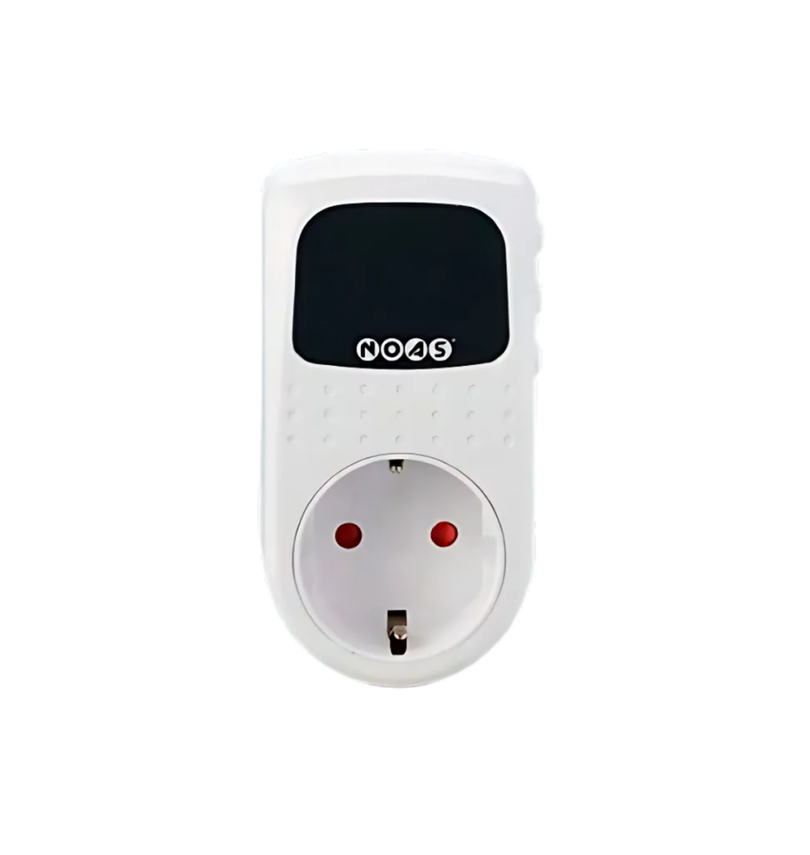 Noas 4000W Dijital Akım Korumalı Priz YL04-0443