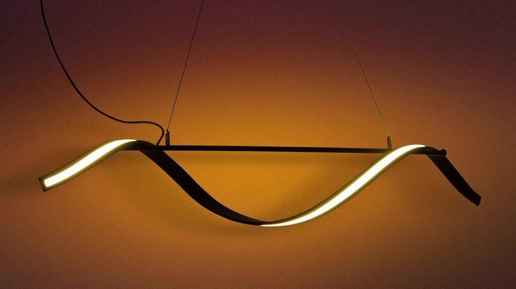 Sarmaşık Modern Led Avize Sarkıt Linear Aydınlatma Sarkıt Lineer Avize