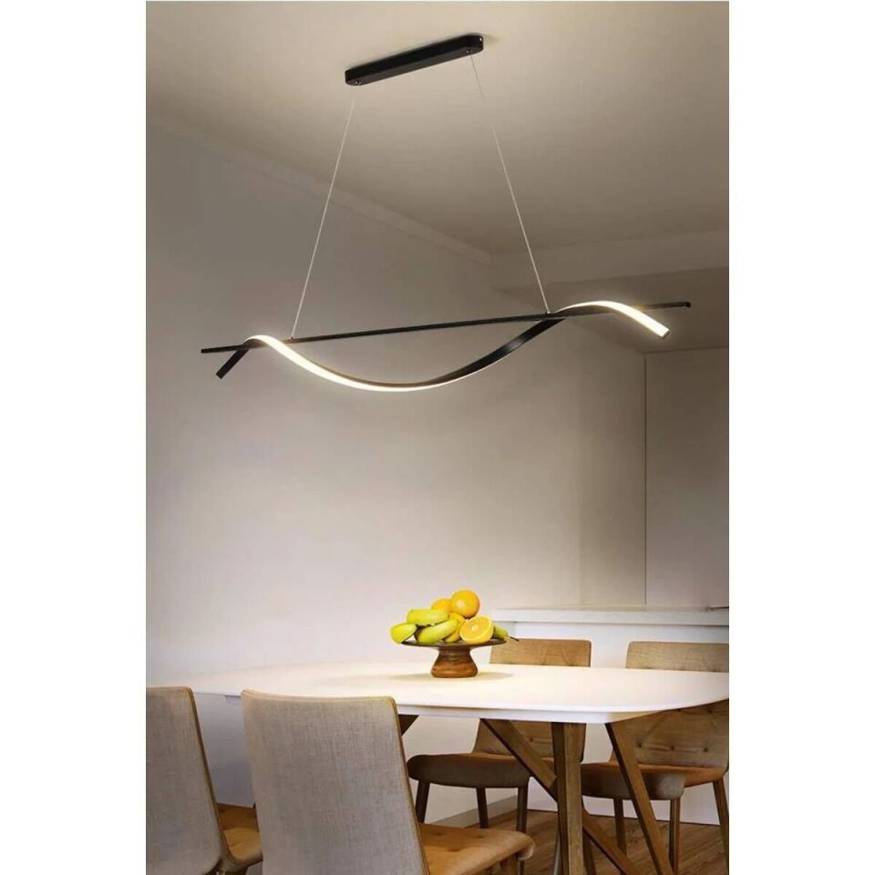 Sarmaşık Modern Led Avize Sarkıt Linear Aydınlatma Sarkıt Lineer Avize