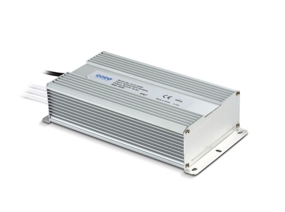 Noas 12 Volt 16,5 Amper Dış Mekan Şerit Led Trafosu YL31-0200