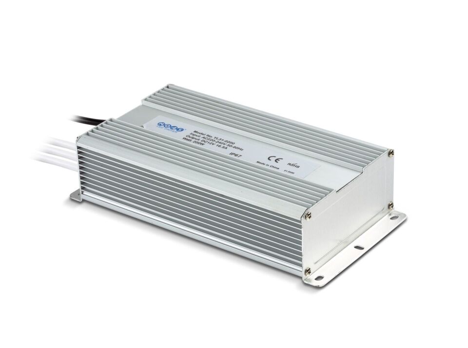 Noas 12 Volt 16,5 Amper Dış Mekan Şerit Led Trafosu YL31-0200