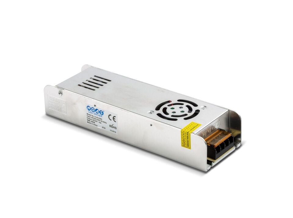 Noas 24 Volt 15 Amper Slim Şerit Led Trafosu YL30-0360