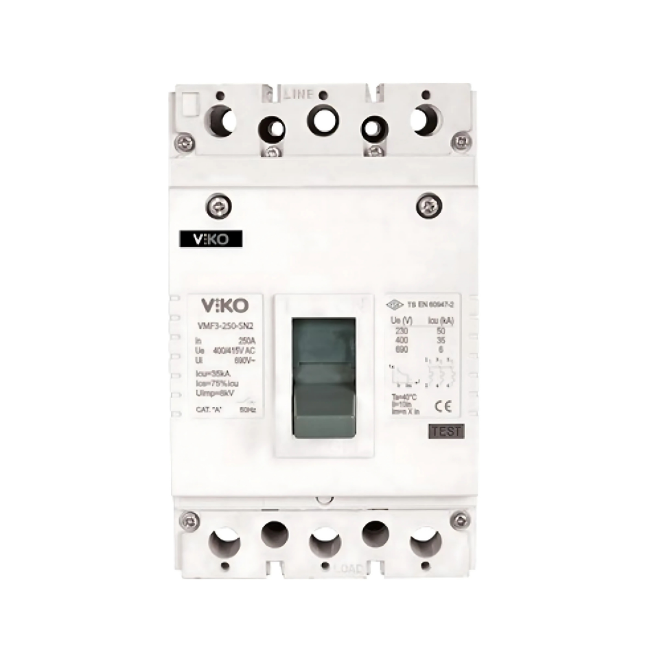 Viko 3x250 35kA 3 Kutuplu Kompakt Şalter VMF3-250-SN2
