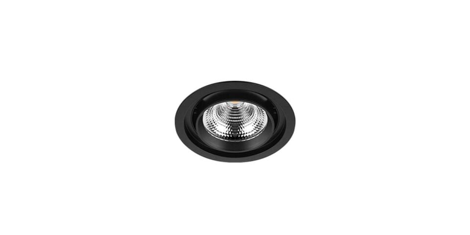 Goya 40 Watt Samsung Ledli Yuvarlak Cob Led Spot Mağaza Armatürü GY 3050-42 6500K (Beyaz Işık) - Dimsiz - Beyaz