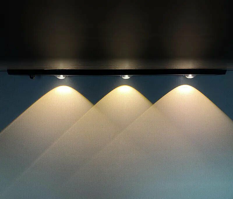 Noas Aztek 3 Watt Ledli 3 Renk Yanma Modlu Sensörlü Usb Şarjlı Cabinet YL05-6101