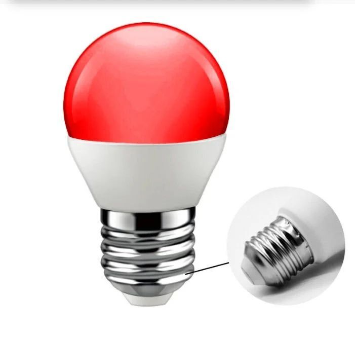 Cata 6 Watt E27 Duylu Renkli Led Ampul CT-4276 KIRMIZI