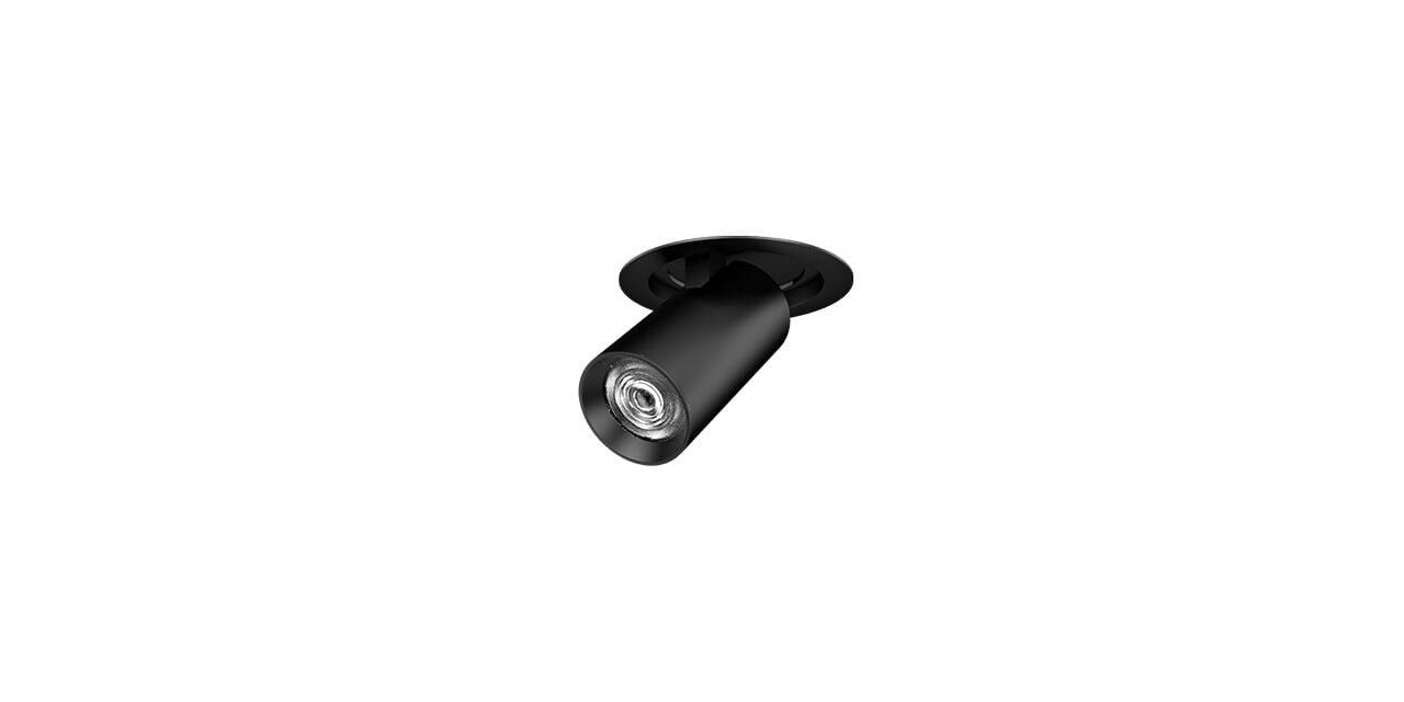 Goya 14 Watt Samsung Ledli Yuvarlak Cob Led Spot Mağaza Armatürü GY 3150-14 6500K (Beyaz Işık) - Siyah - Dimsiz