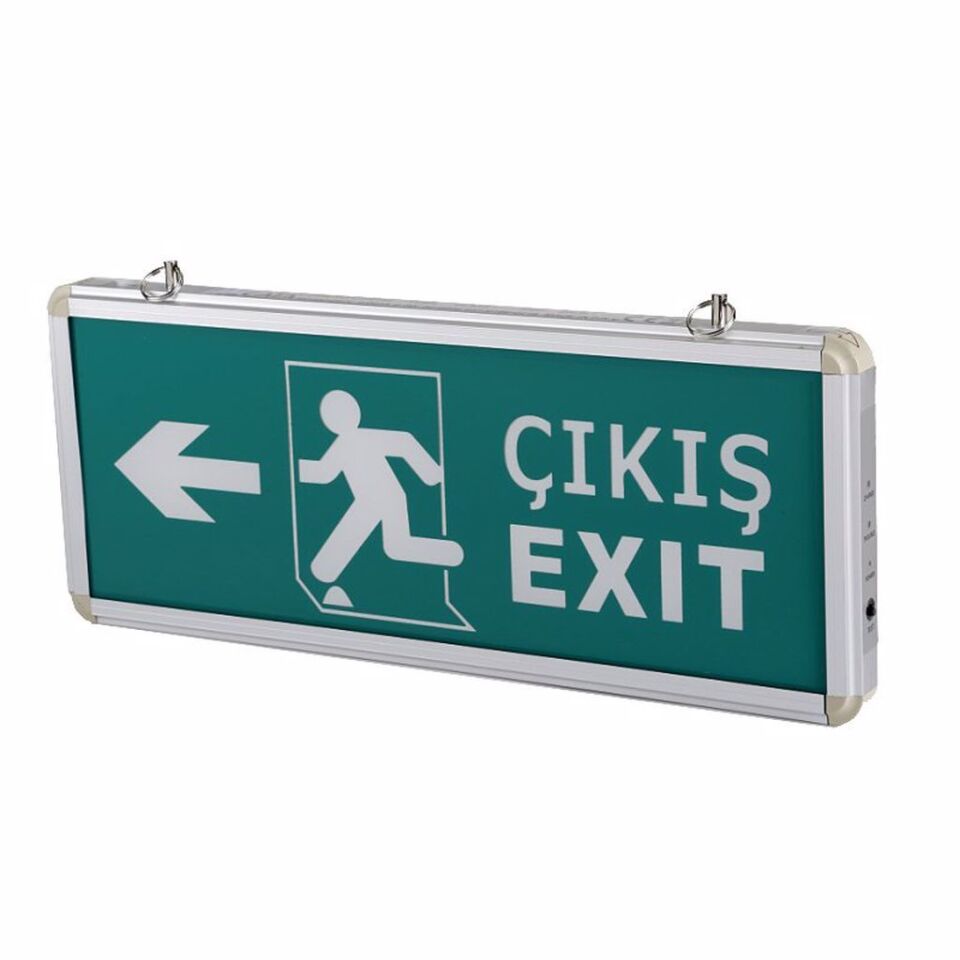 Cata Sol Yön Acil Çıkış Exit Armatürü CT-9170