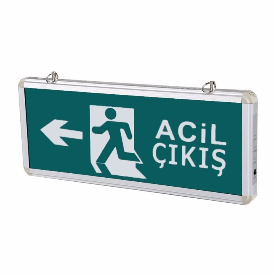 Cata Sol Yön Acil Çıkış Exit Armatürü CT-9179