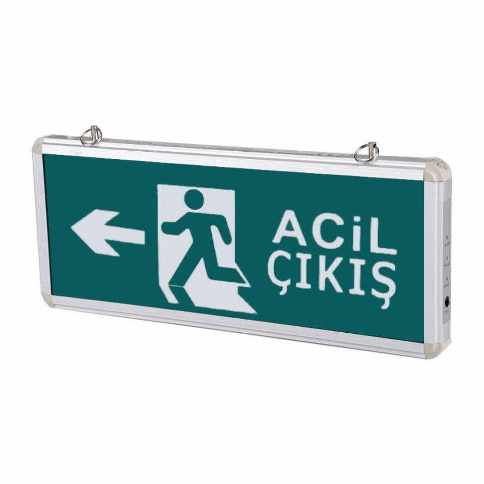 Cata Sol Yön Acil Çıkış Exit Armatürü CT-9179