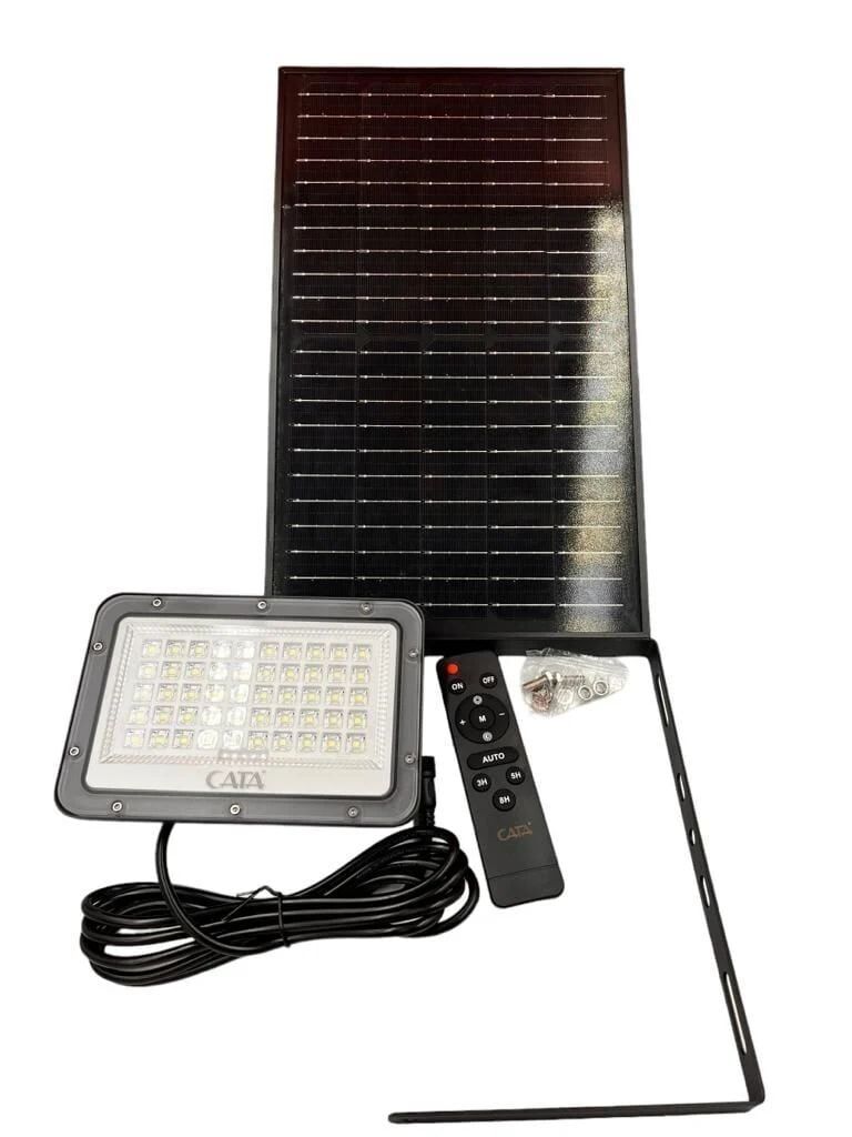 Cata 200W Platinum Güneş Enerjili Kumandalı Solar Projektör Aydınlatma CT-4649
