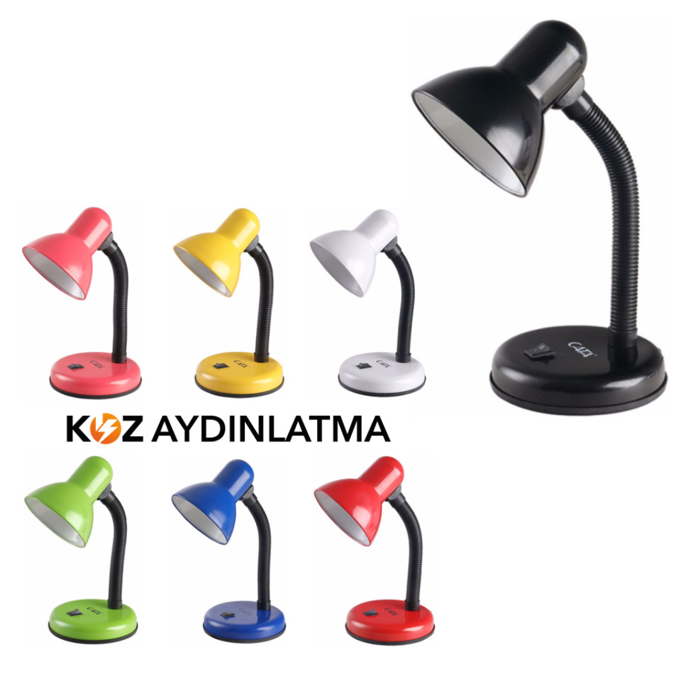 Noas Berlin E27 Duylu Masa Lambası Beyaz Renk YL86-1001