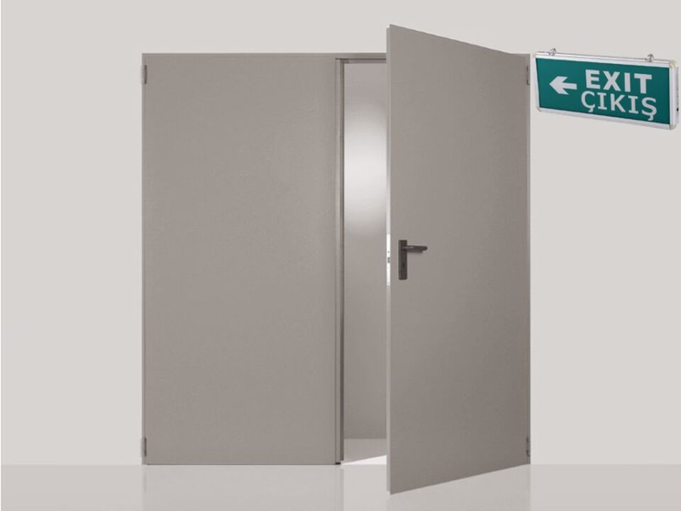 Noas Sol - Sağ Çift Yönlü Acil Çıkış Exit Armatür YLX-1003