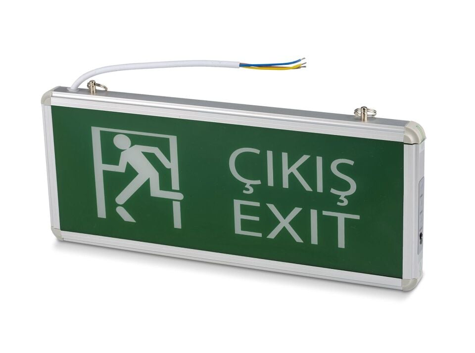 Noas Çıkış Çift Yönlü Acil Çıkış Exit Armatür YLX-3003
