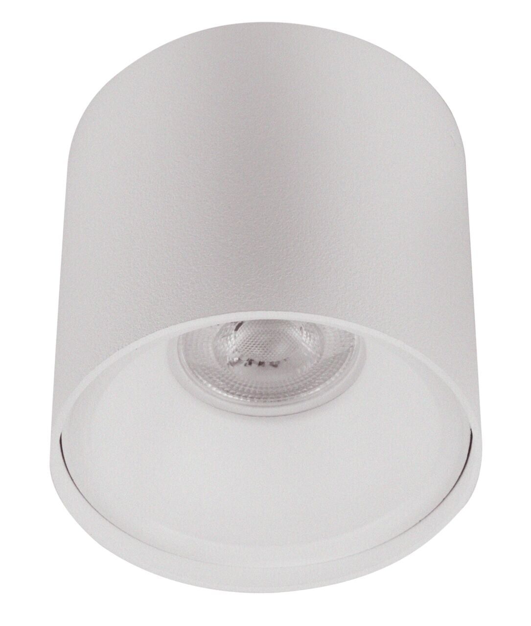 Sıva Üstü Silindir Led Spot Armatür 10x10 Cm Beyaz - Beyaz 3200K (Gün Işığı)