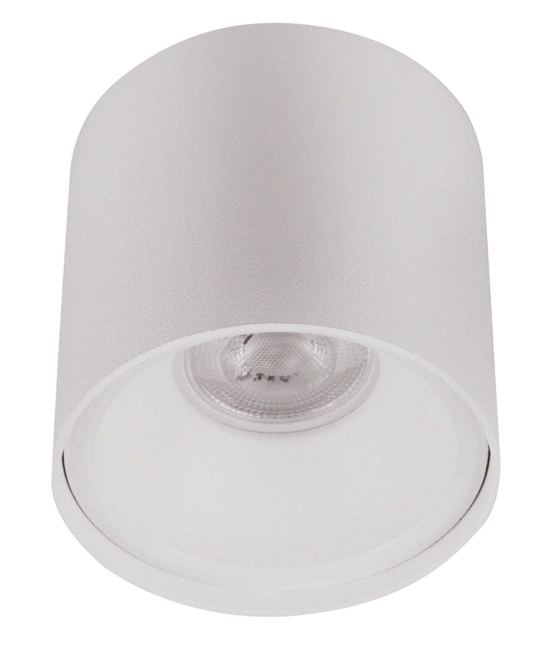 Sıva Üstü Silindir Led Spot Armatür 10x10 Cm Beyaz - Beyaz (6400K) Beyaz Işık