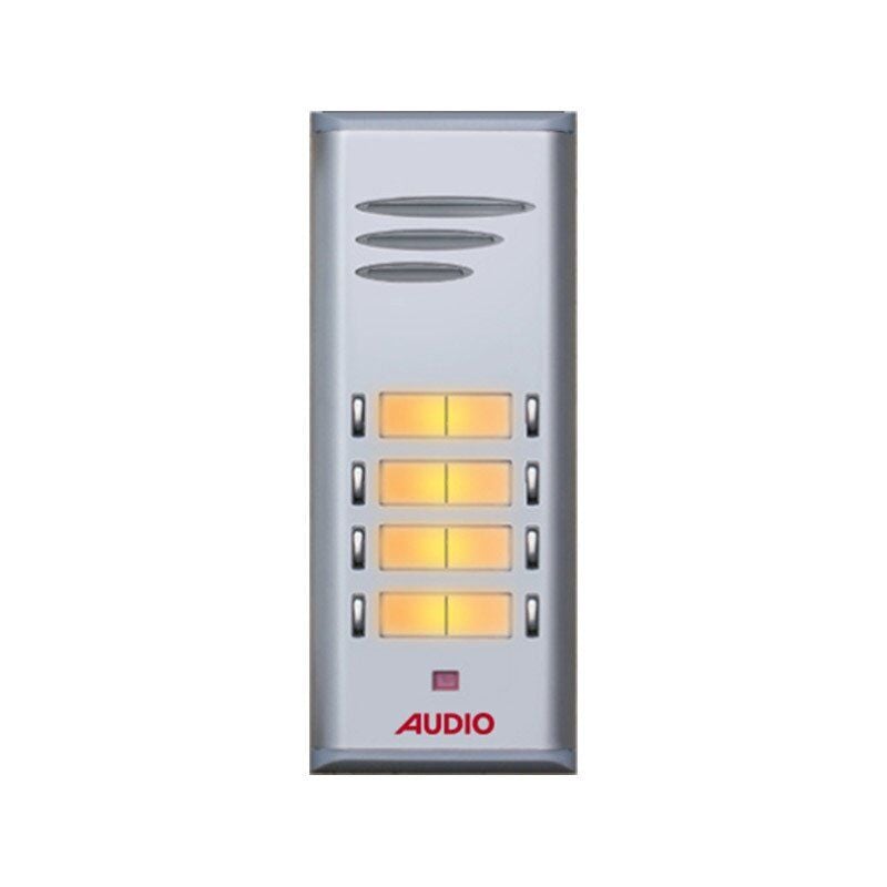 Audio SAÇ201 Konsept Serisi 7 Daire Sesli Çift Sıralı Kapıcısız Diafon Paket
