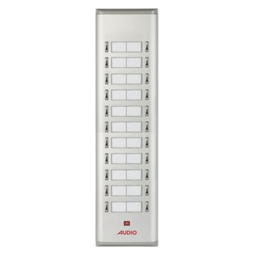 Audio SAÇ201 Konsept Serisi 22 Daire Sesli Çift Sıralı Kapıcısız Diafon Paket