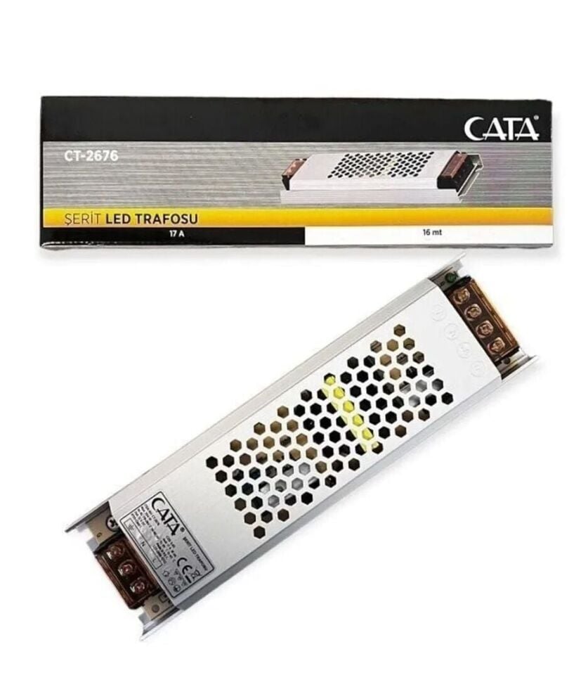 Cata 8 Amper 24 Volt İç Mekan Trafo 200W CT-2580