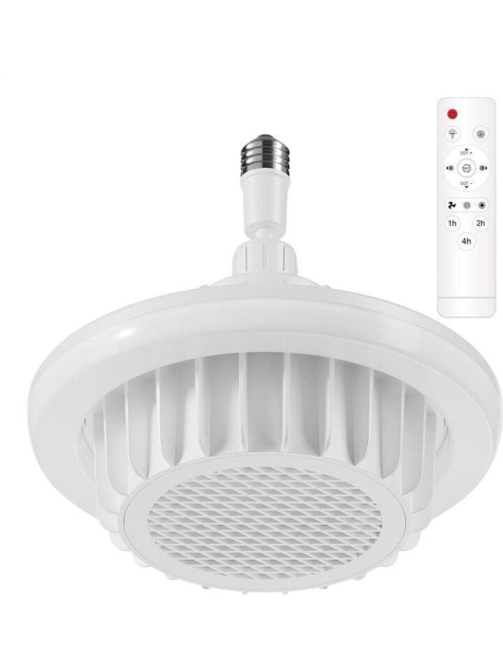 Cata 3 Renk Yanma Modlu Güneş Isıtıcılı Fan Led Ampul Aydınlatma CT-1160
