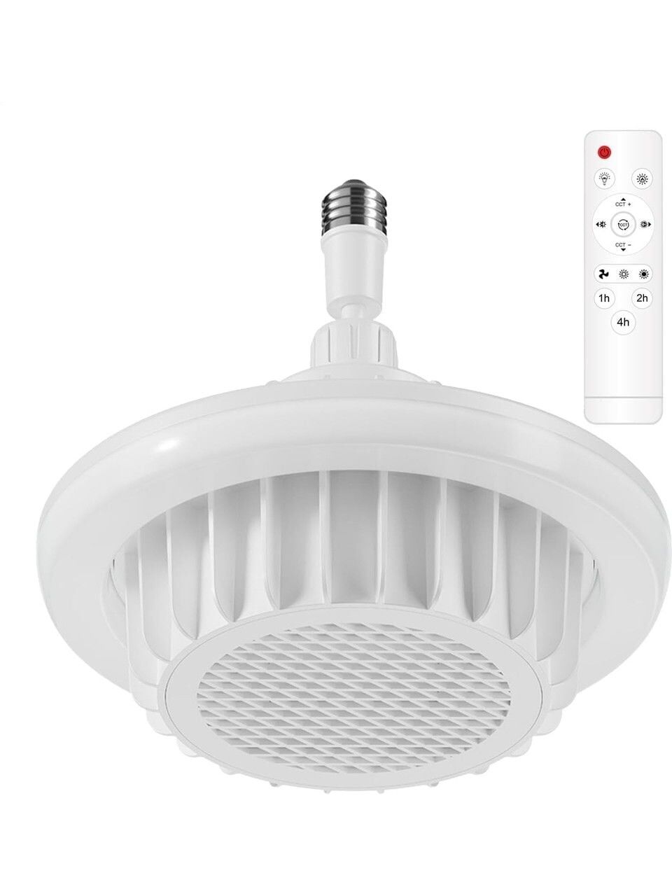 Cata 3 Renk Yanma Modlu Güneş Isıtıcılı Fan Led Ampul Aydınlatma CT-1160