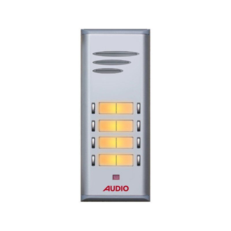 Audio SAÇ301 Konsept Serisi 8 Daire Sesli Çift Sıralı Kapıcılı Diafon Paket