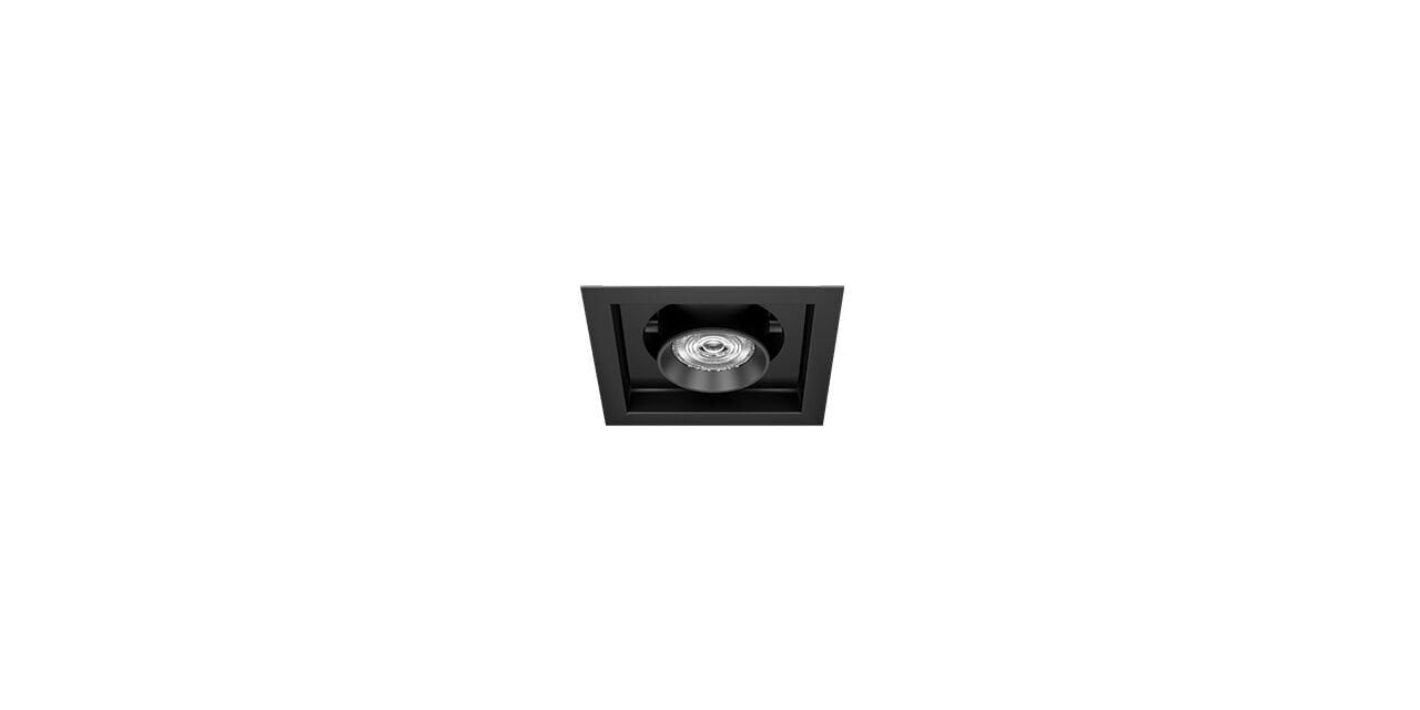 Goya 14 Watt Samsung Ledli Kare Cob Led Spot Mağaza Armatürü GY 3051-14 5000K (Kırık Beyaz) - Siyah - Dimsiz