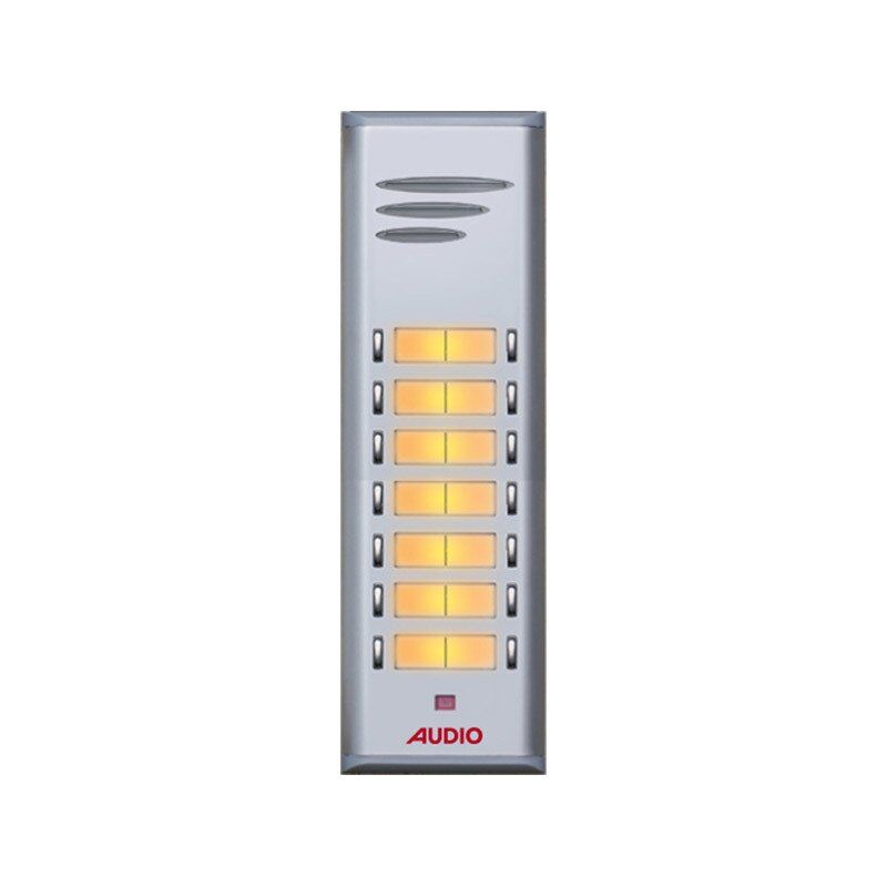 Audio SAÇ301 Konsept Serisi 13 Daire Sesli Çift Sıralı Kapıcılı Diafon Paket