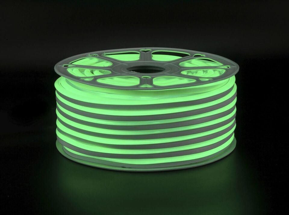 Noas 220 Volt Neon Led Aydınlatma Yeşil Işık 8x16 Mm YL42-0005
