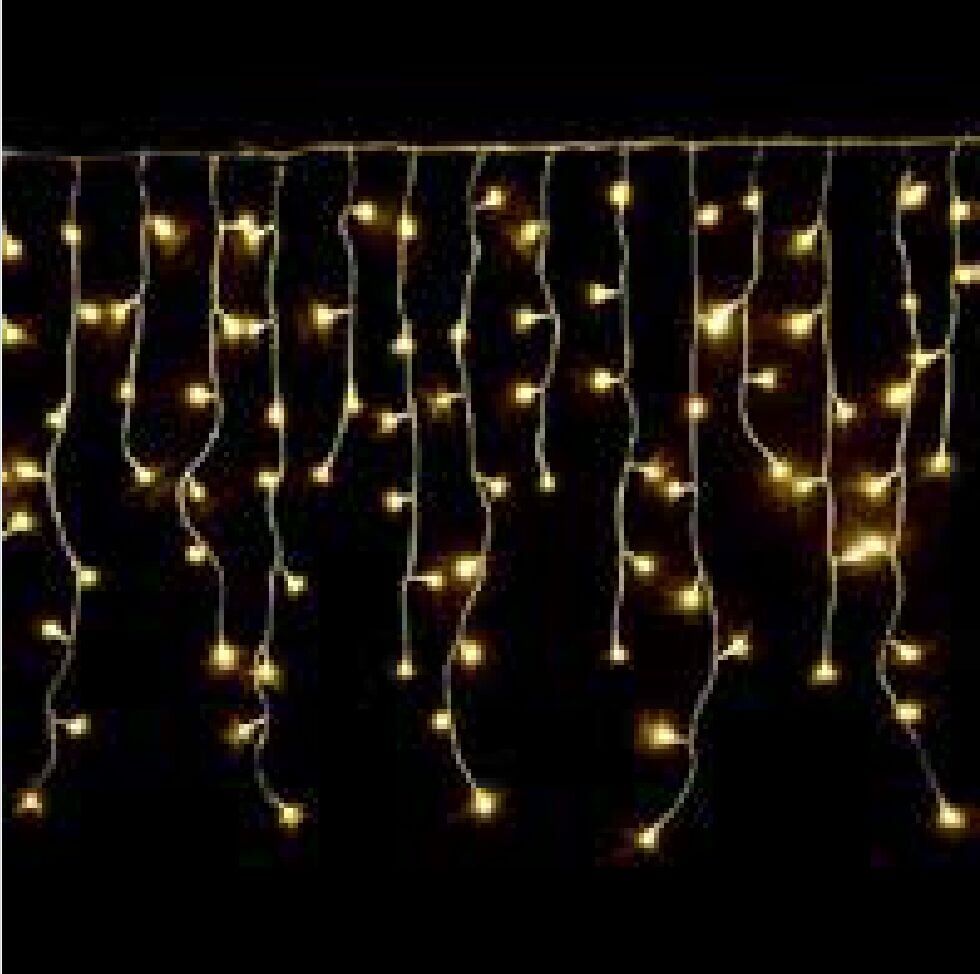 Saçak Led Yılbaşı Süsü 6 Metre 256 Ledli Yılbaşı Ağacı Süsü Fiş Tipi Şeffaf Kablo SNC-403 6400K (Beyaz Işık)