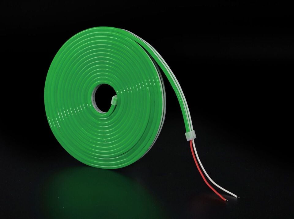 Noas 12 Volt Neon Led Aydınlatma Yeşil Işık 6x12 Mm YL42-0125