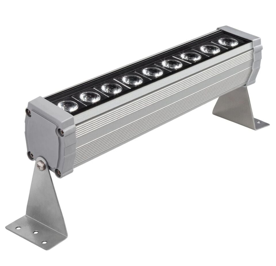 Sıva Üstü Wallwasher Duvar Aydınlatma 30Cm 9 Ledli Volvoşır Aydınlatma MAVİ