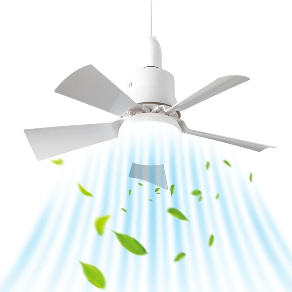 Cata Karayel 82W 3 Renk Yanma Modlu Dimlenebilir Pervane Led Ampul Aydınlatma CT-1155