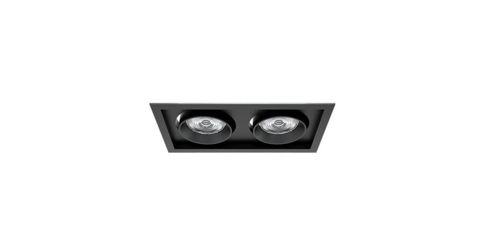 Goya 2x30 Watt Samsung Ledli Kare Cob Led Spot Mağaza Armatürü GY 3052-30 6500K (Beyaz Işık) - Beyaz - Dimsiz