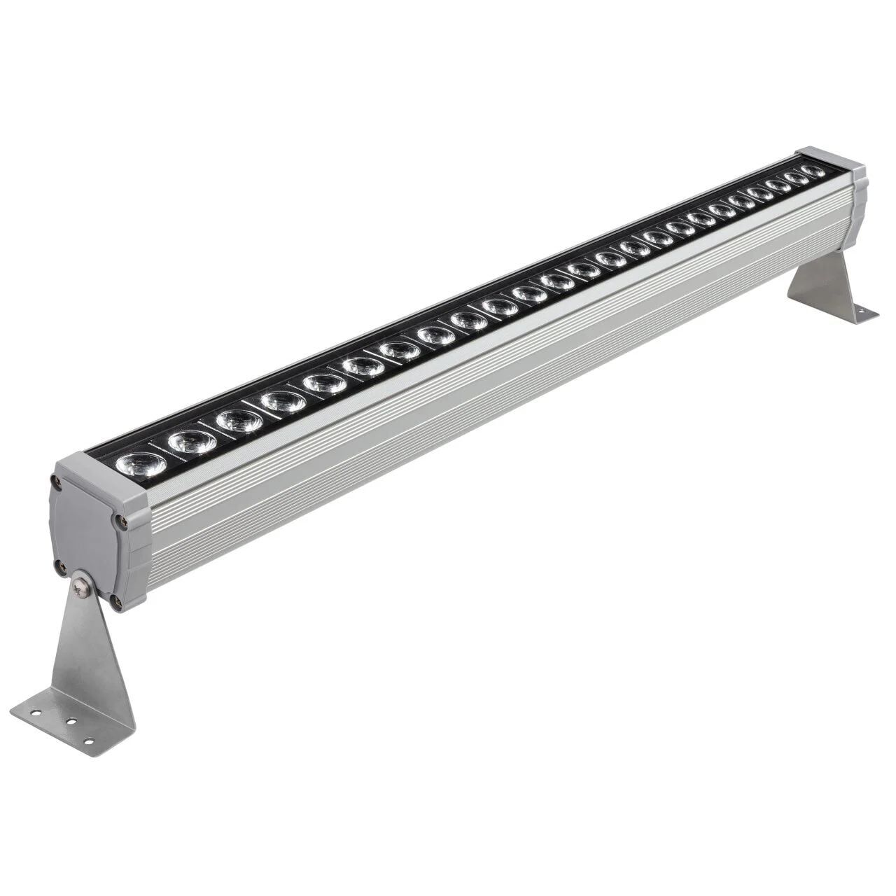 Sıva Üstü Wallwasher Duvar Aydınlatma 67Cm 24 Ledli Volvoşır Aydınlatma KIRMIZI