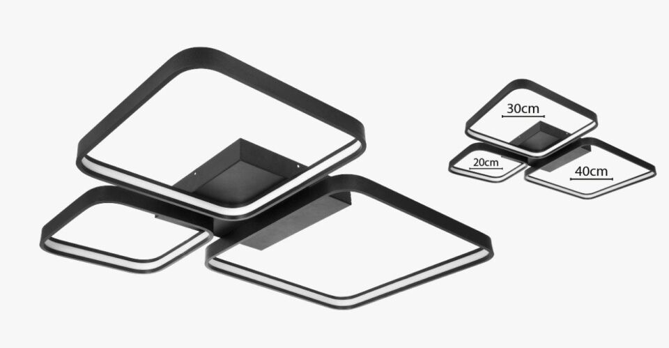 Ada Modern Led Avize Sarkıt Linear Aydınlatma Sarkıt Lineer Avize