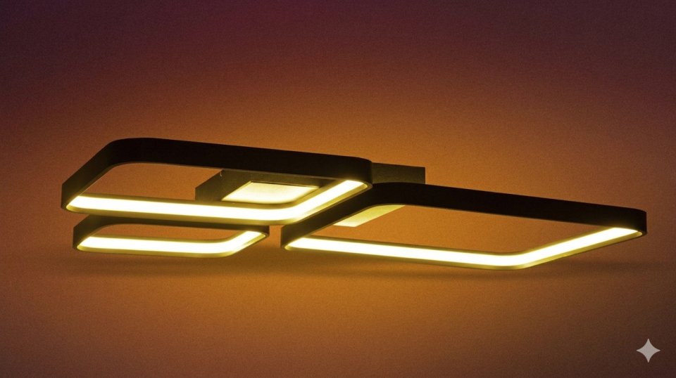 Ada Modern Led Avize Sarkıt Linear Aydınlatma Sarkıt Lineer Avize