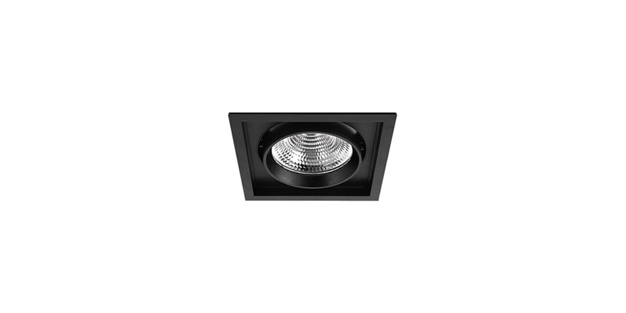 Goya 36 Watt Samsung Ledli Kare Cob Led Spot Mağaza Armatürü GY 3051-42 6500K (Beyaz Işık) - Beyaz - Dimli