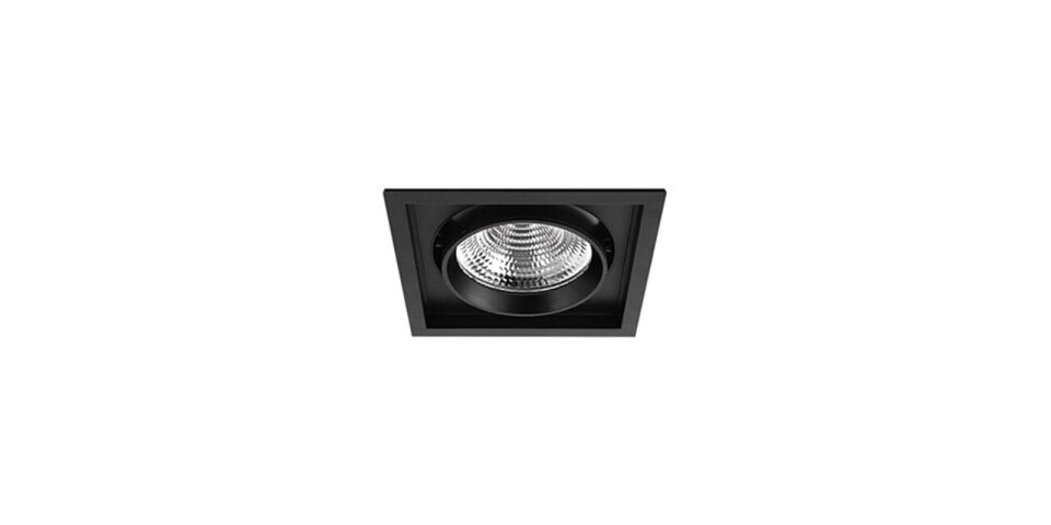 Goya 36 Watt Samsung Ledli Kare Cob Led Spot Mağaza Armatürü GY 3051-42 3200K (Gün Işığı) - Beyaz - Dimli