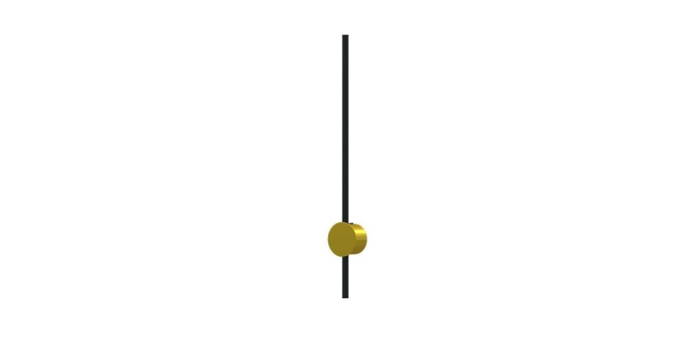 Goya 10W Dekoratif Anahtarlı Düz Duvar Aplik Aydınlatma Armatür 60CM GY 4211